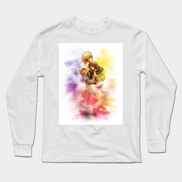 Dreams FFx couple Long Sleeve T-Shirt by mcashe_art